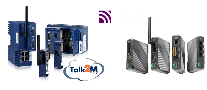 MaschinenMonitoring. Egal ob Ewon Flexy inkl. Talk2M oder jedes andere Gerät per MQTT. Wir nehmen es mit allen Daten auf.